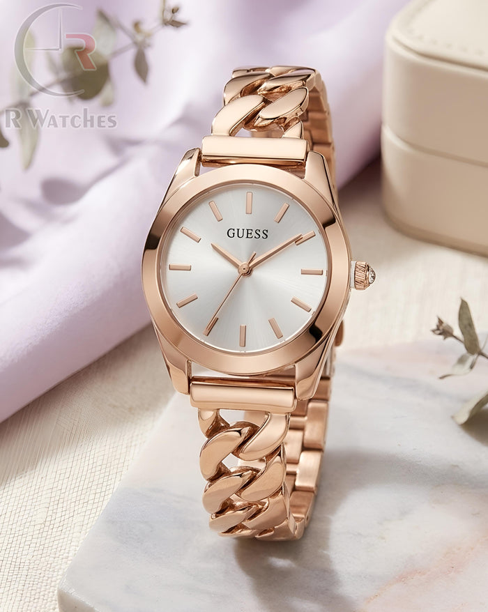 (OS) Guess Girls Rose Gold White