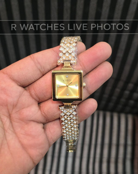 (OS)⭐ Gucci Girls Diomond Edition Full Gold