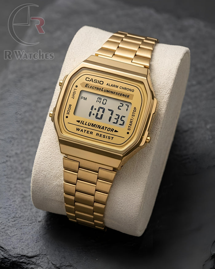 (OS6)⭐ Casio vintage gold