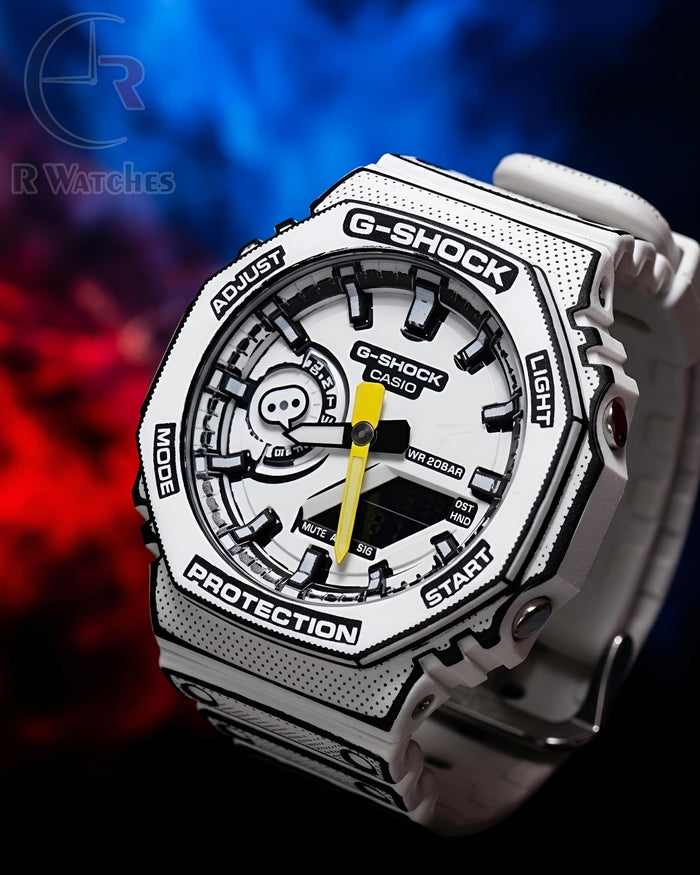 (OS)⭐ G-Shock Manga white