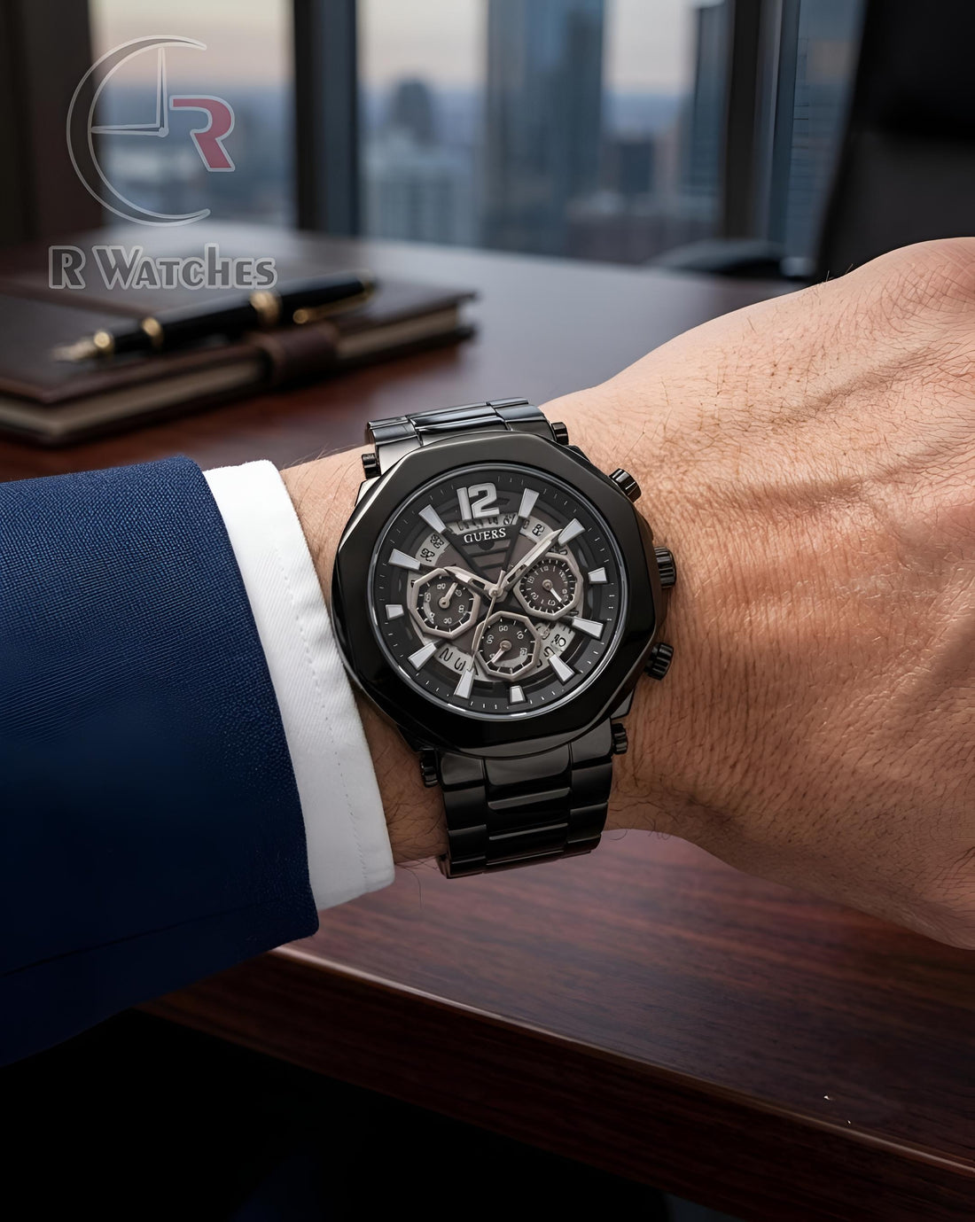 (OS) Guess Full Black