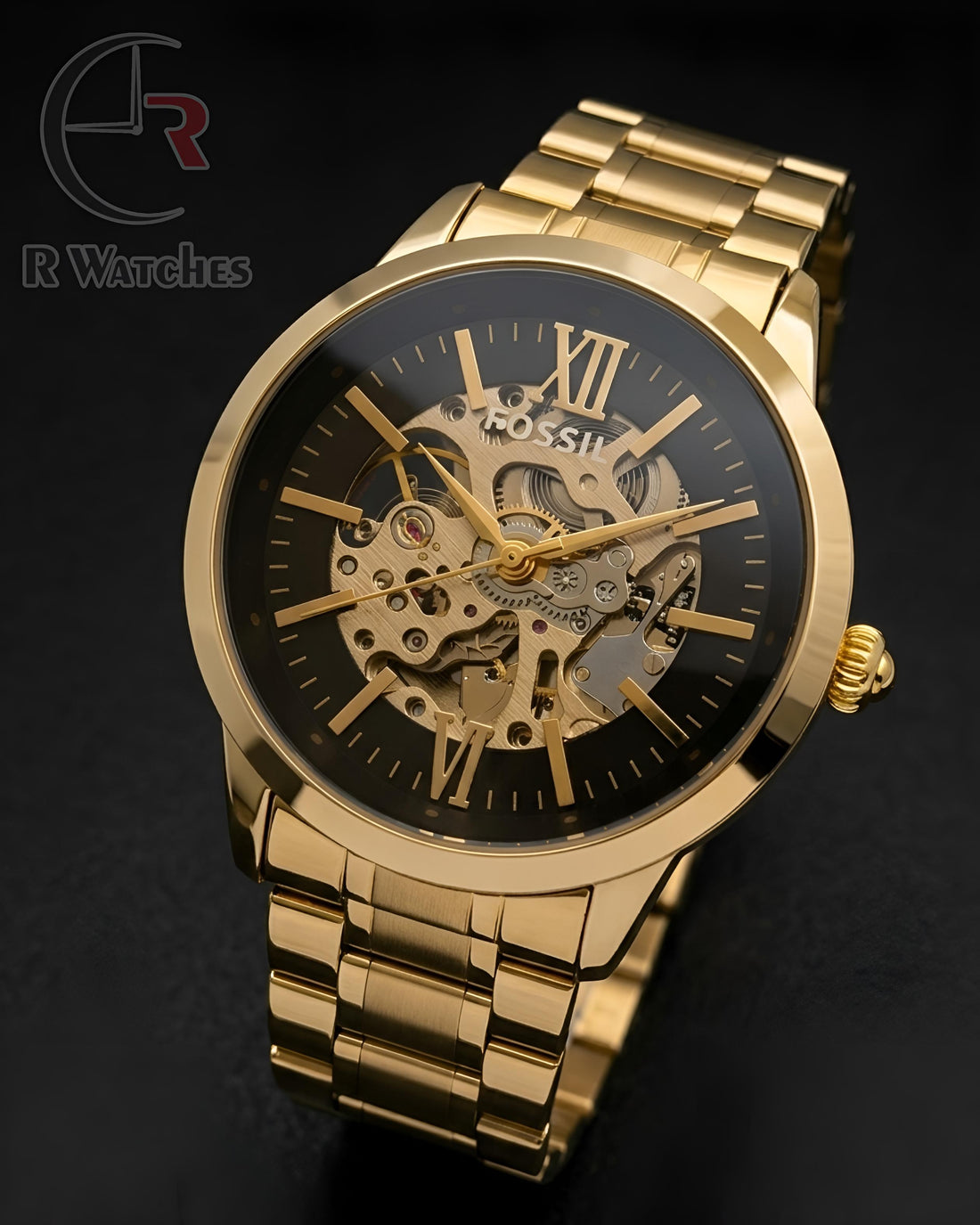 (OS2) Fossil Automatic Full Gold