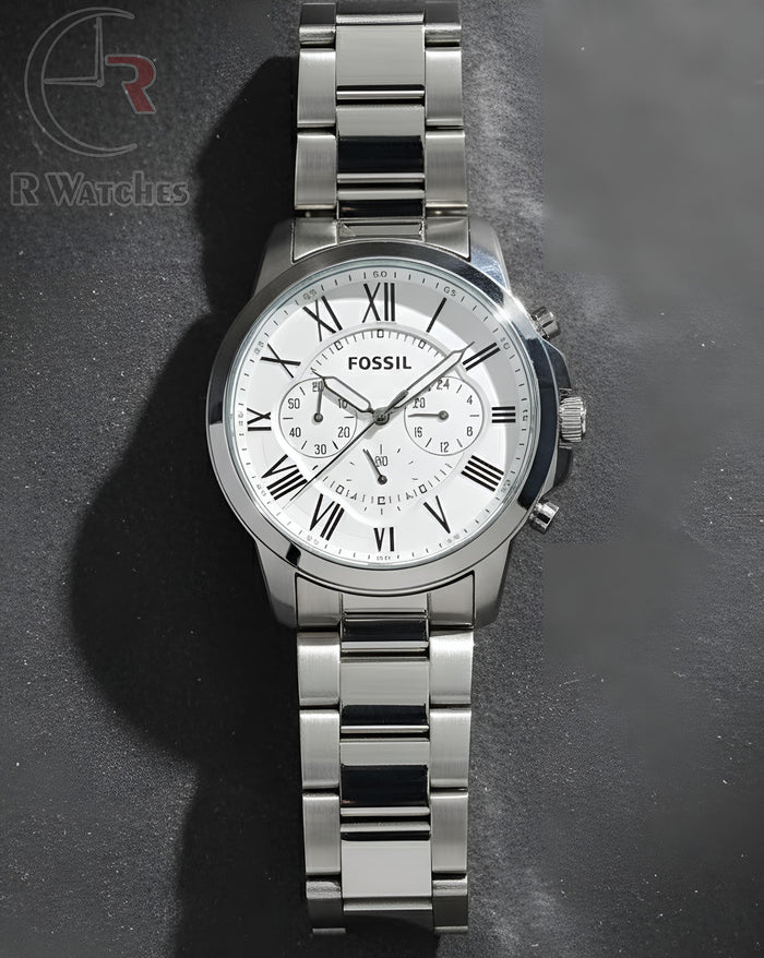 (SS)⭐ Fossil silver white