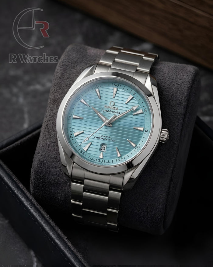 (OS) Omega Silver Light Tiffany Blue