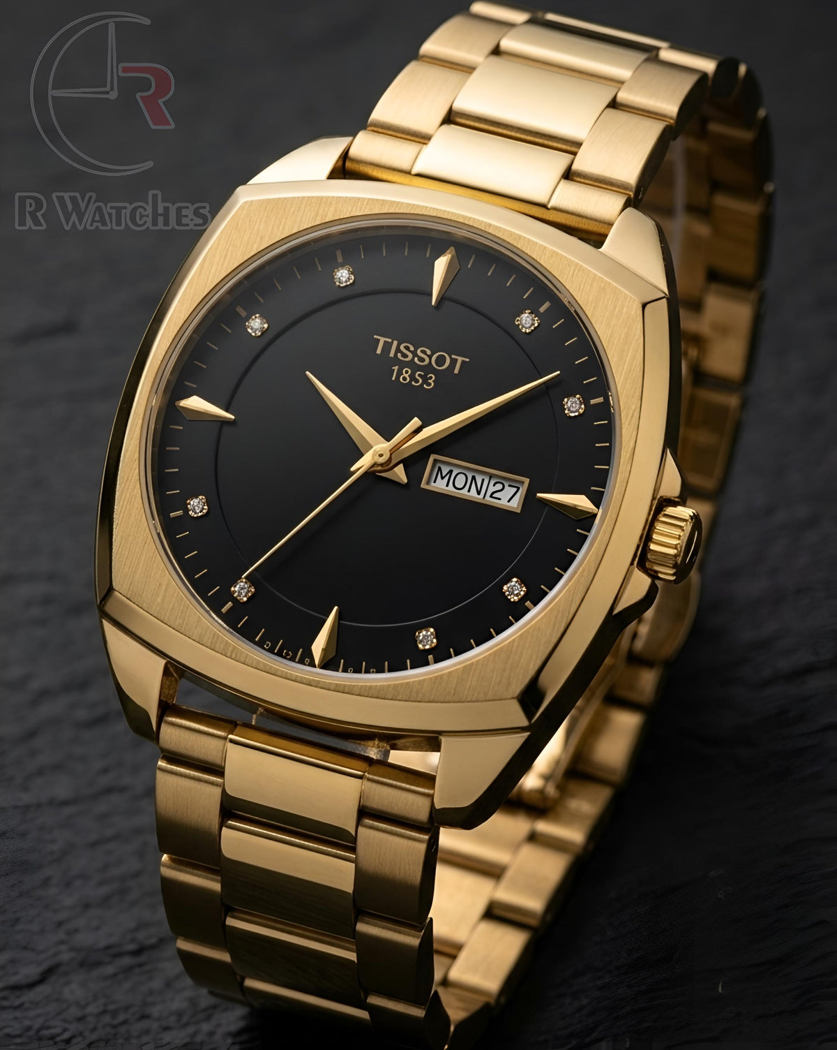 (OS)⭐ Tissot new golden black