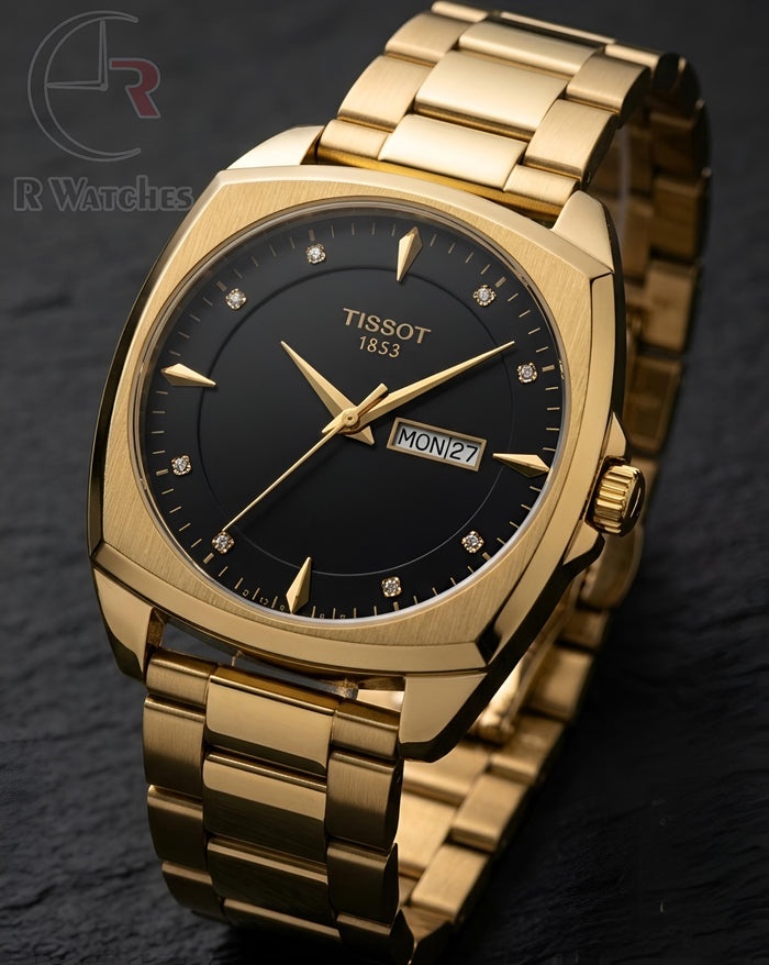 (OS)⭐ Tissot new golden black