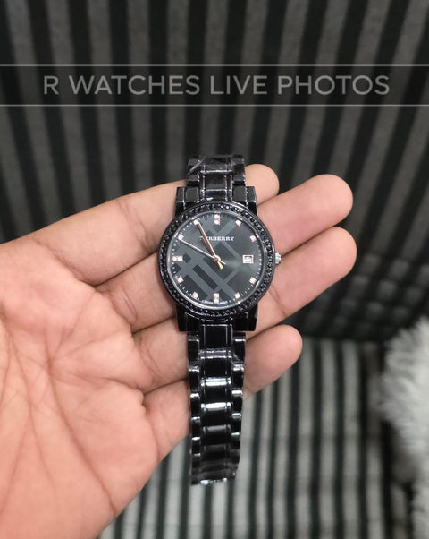 (OS)⭐ Burberry girls full black rose gold