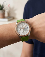 (OS2) Tommy Hilfiger Silicon Rose Gold Green