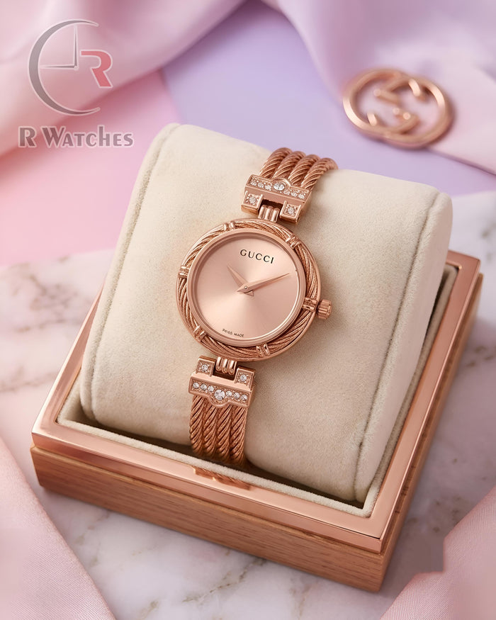 (OS) Gucci Girls Full Rose Gold
