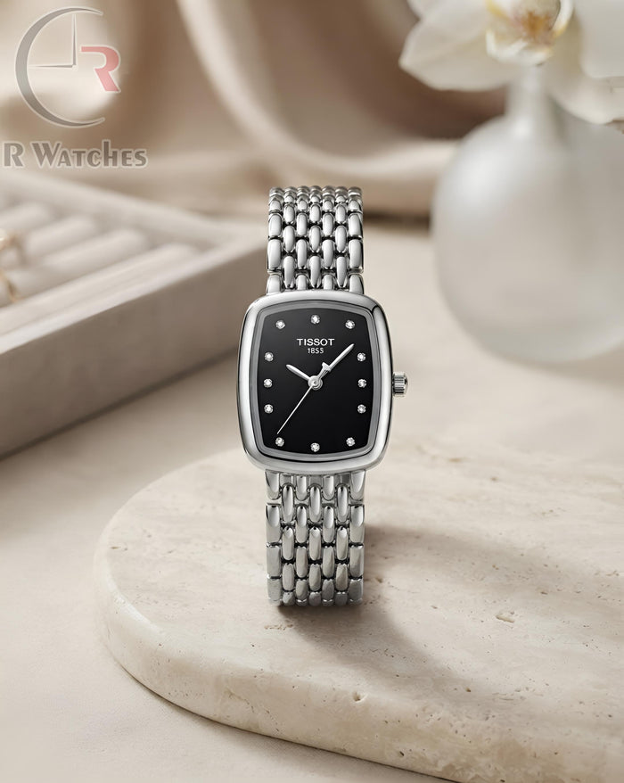 (OS) Tissot Girls Silver Black