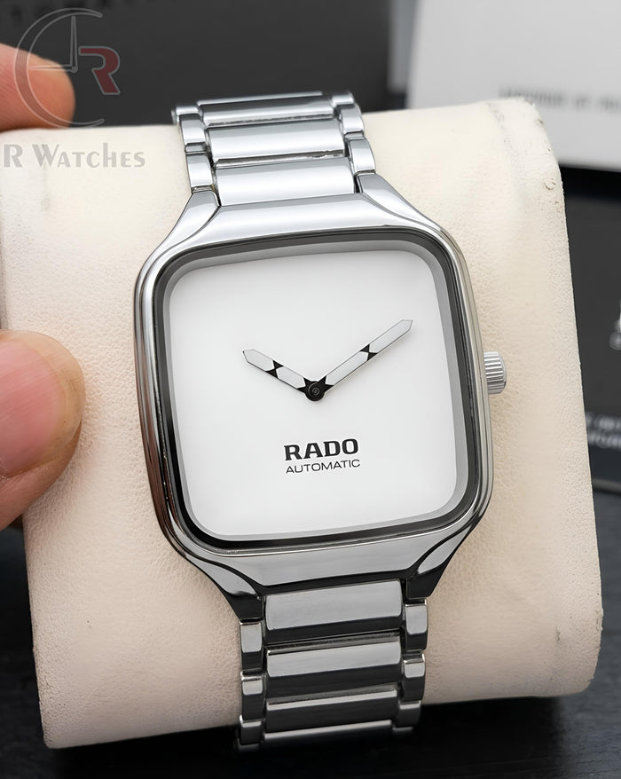 (OS)⭐ Rado new silver white