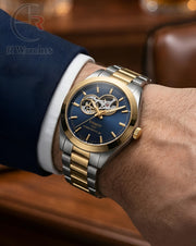 (SS) Tissot Automatic Dual Tone Nevy Blue Dial