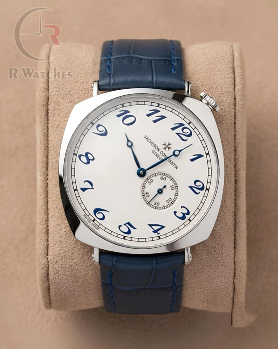 (OS) Vacheron Constantin Leather Silver White Blue