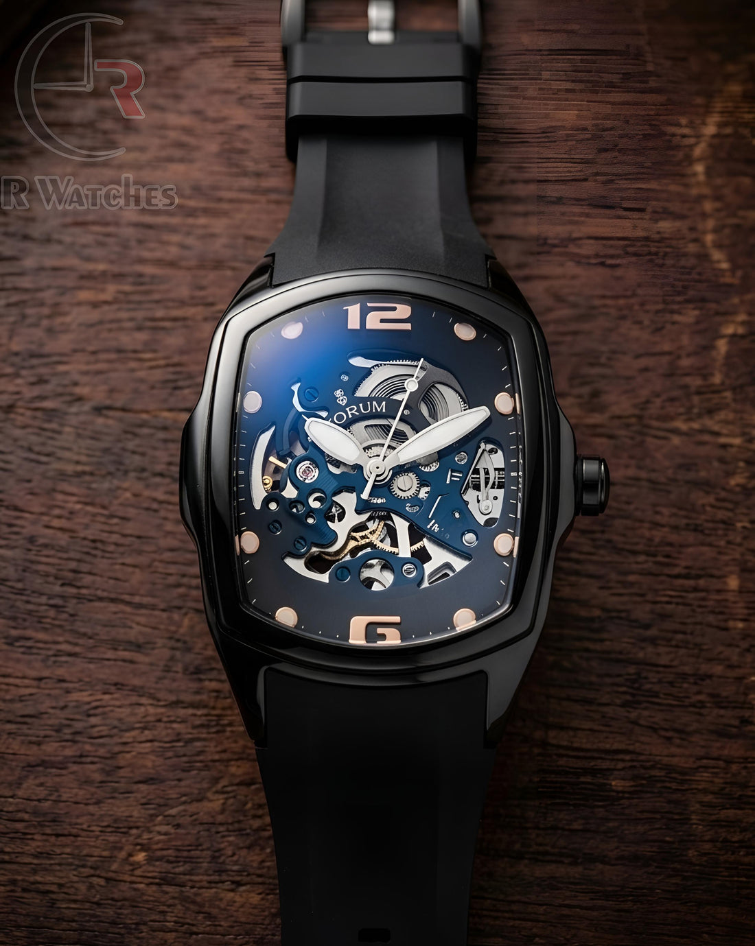(OS3) Corum automatic silicon full black