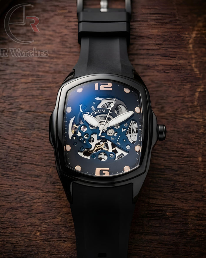 (OS3) Corum automatic silicon full black