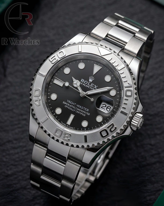 (OS2)⭐ Rolex Oyster silver Black