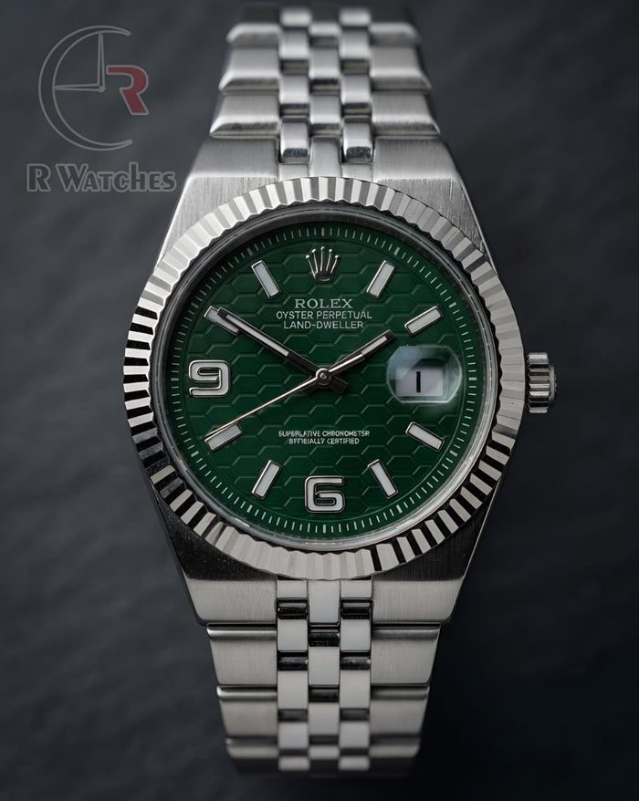 (SS2) Rolex Silver Green