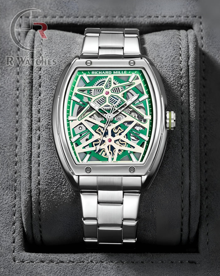(OS) RM Automatic Green Silver