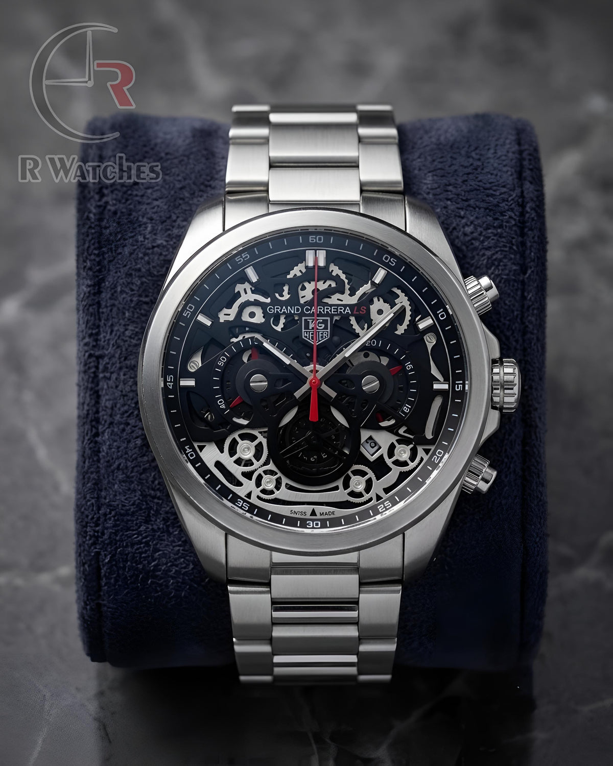 (OS)⭐ Tag CR7 machinery silver black