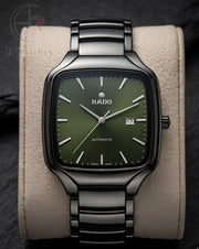 (OS)⭐ Rado Black Green Dial