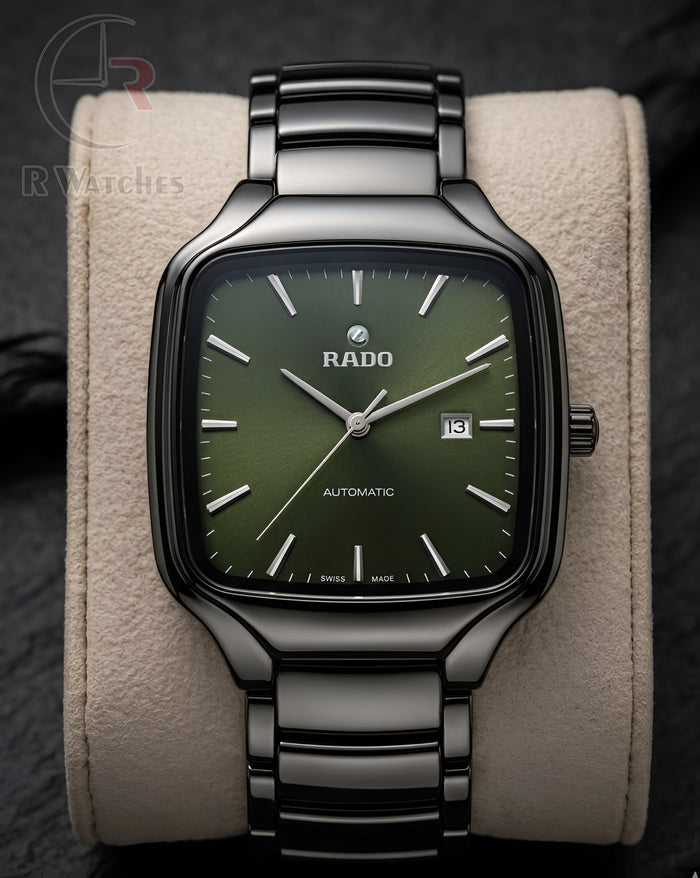 (OS)⭐ Rado Black Green Dial