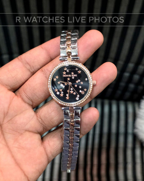 (OS)⭐ MK girls dual tone black