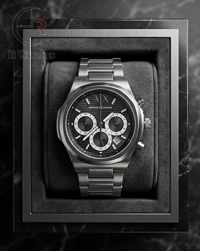 (OS) AX Silver Black
