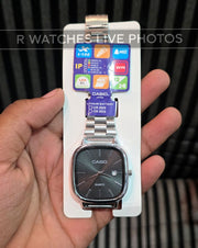 (OS3)⭐ Casio Old Money silver black