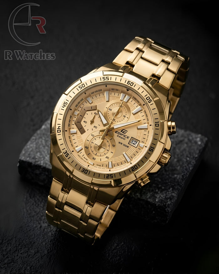 (SS)⭐ Casio Edifice Premium Full Gold