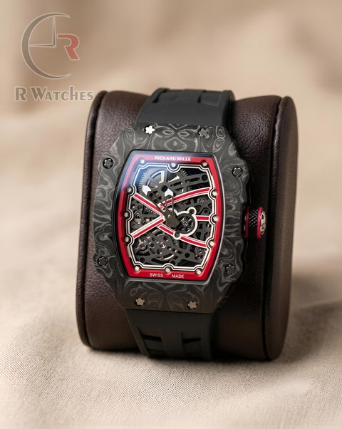 (OS)⭐ RM Silicon Grey Red Silicon Black
