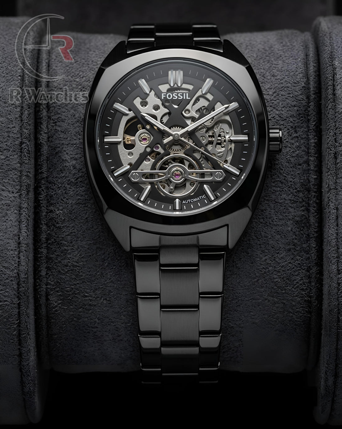 (OS) Fossil Automatic Full Black