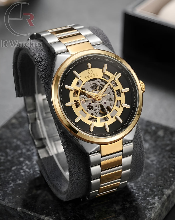 (OS) Omega Automatic Dual Tone Black