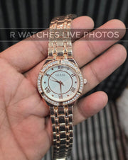 (OS)⭐ Guess girls rose gold white