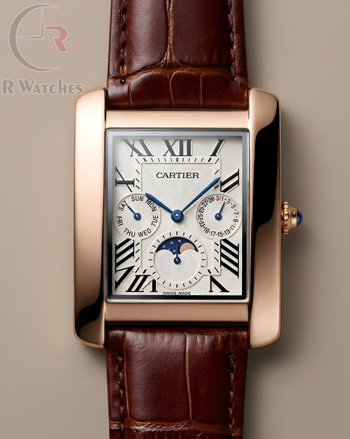 (SS) Cartier leather rose gold white