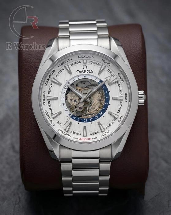 (OS) Omega Automatic White Silver