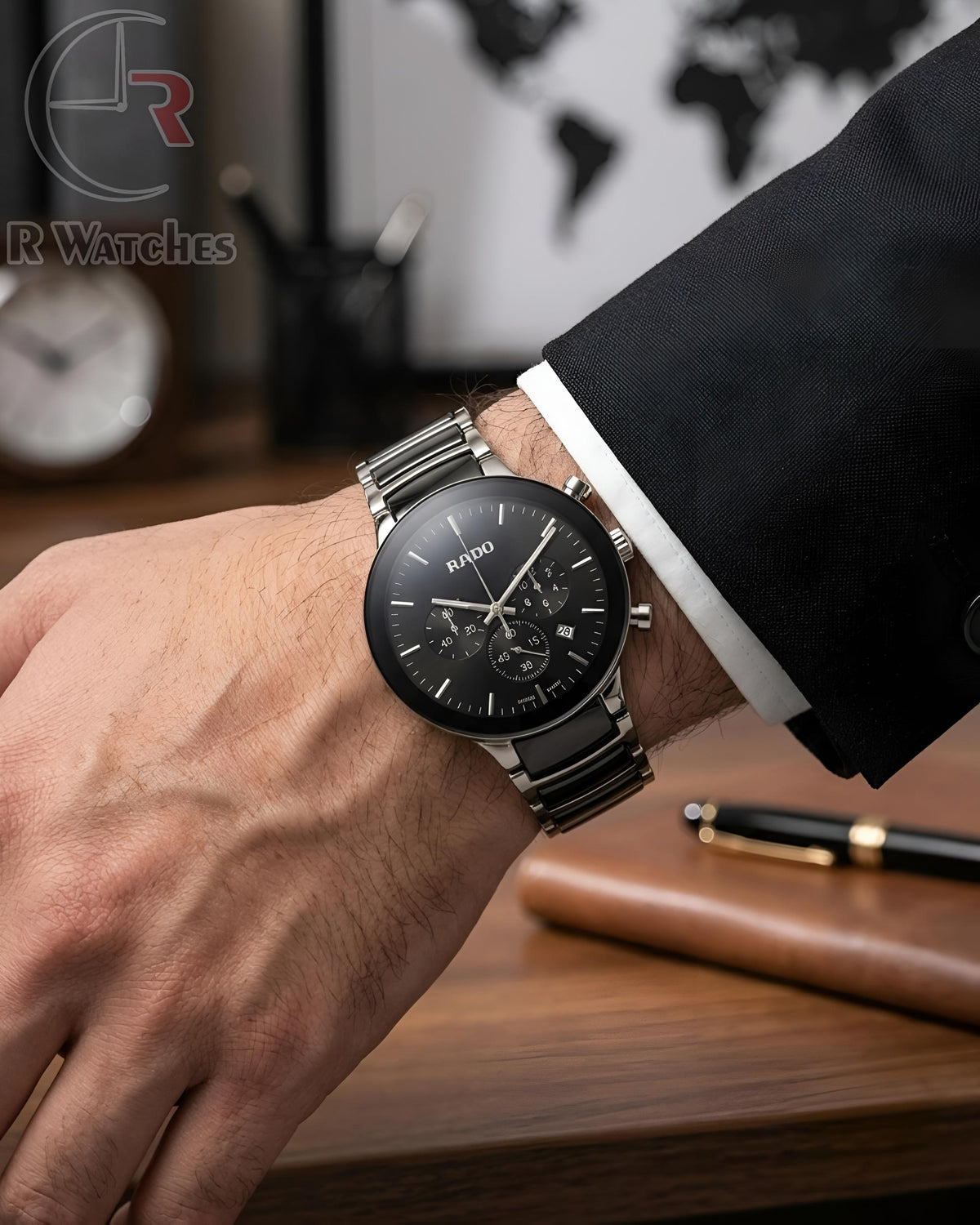 (OS) Rado Silver Black