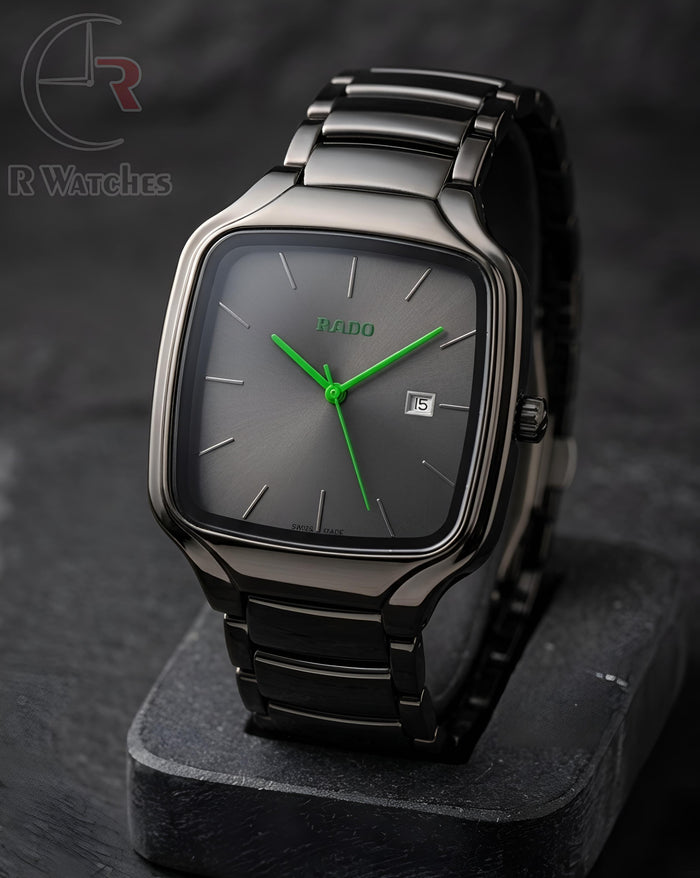 (OS2)⭐ Rado new black green