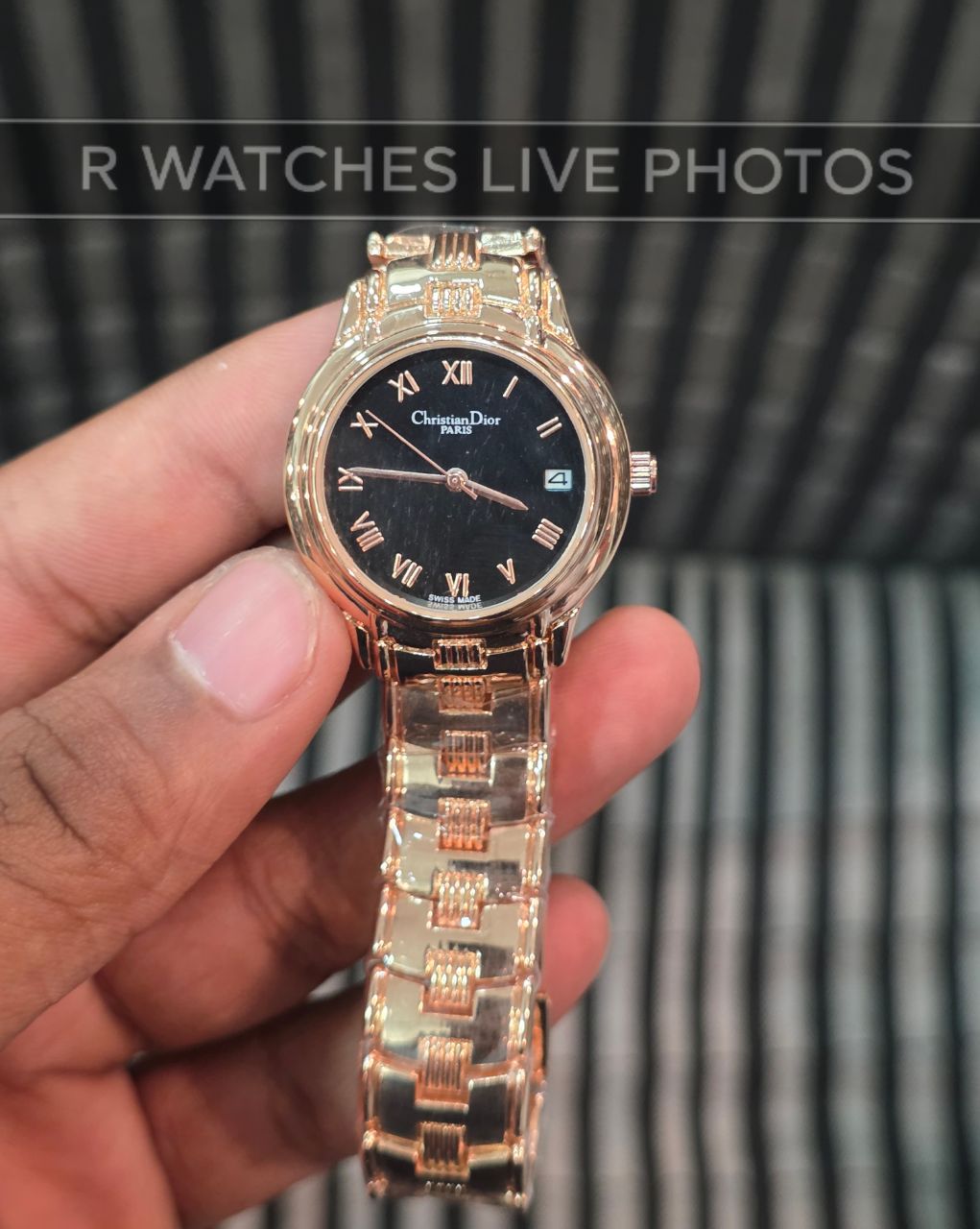 (OS)⭐ Christian Dior girls rose gold black