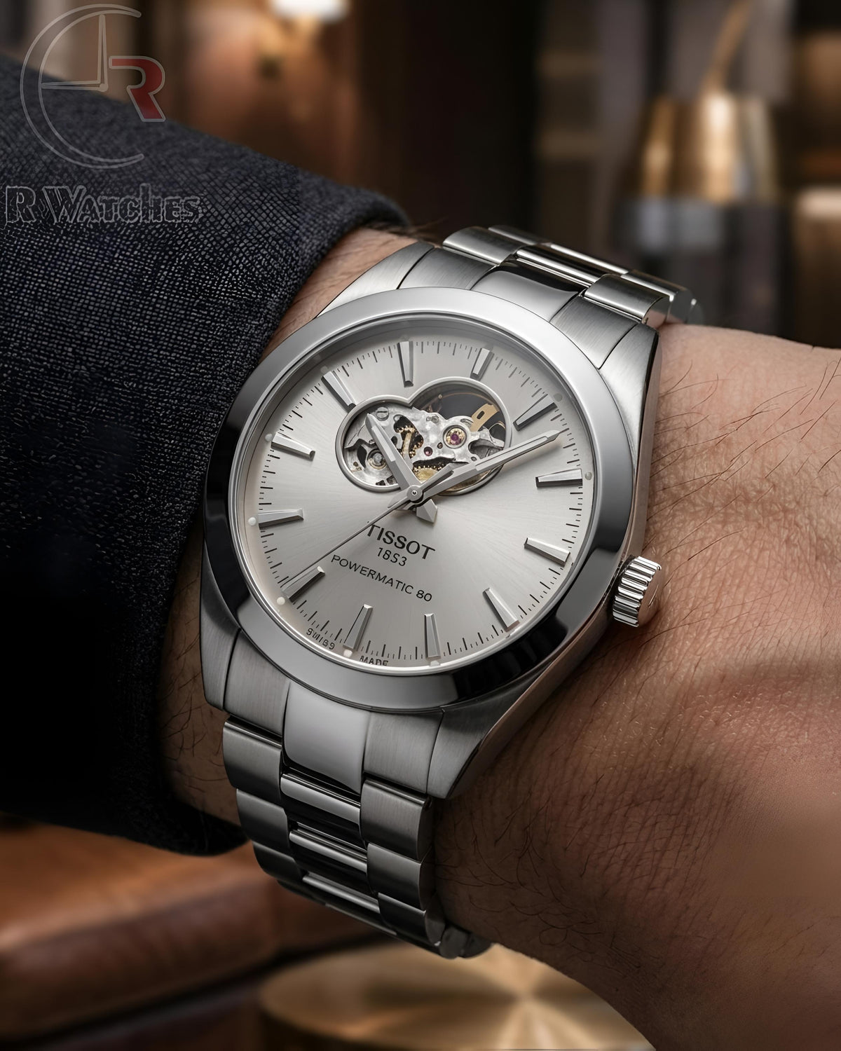(OS2) Tissot Automatic Silver Grey Dial