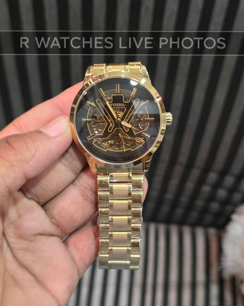 (OS5)⭐ Fossil Automatic Cross Full Gold
