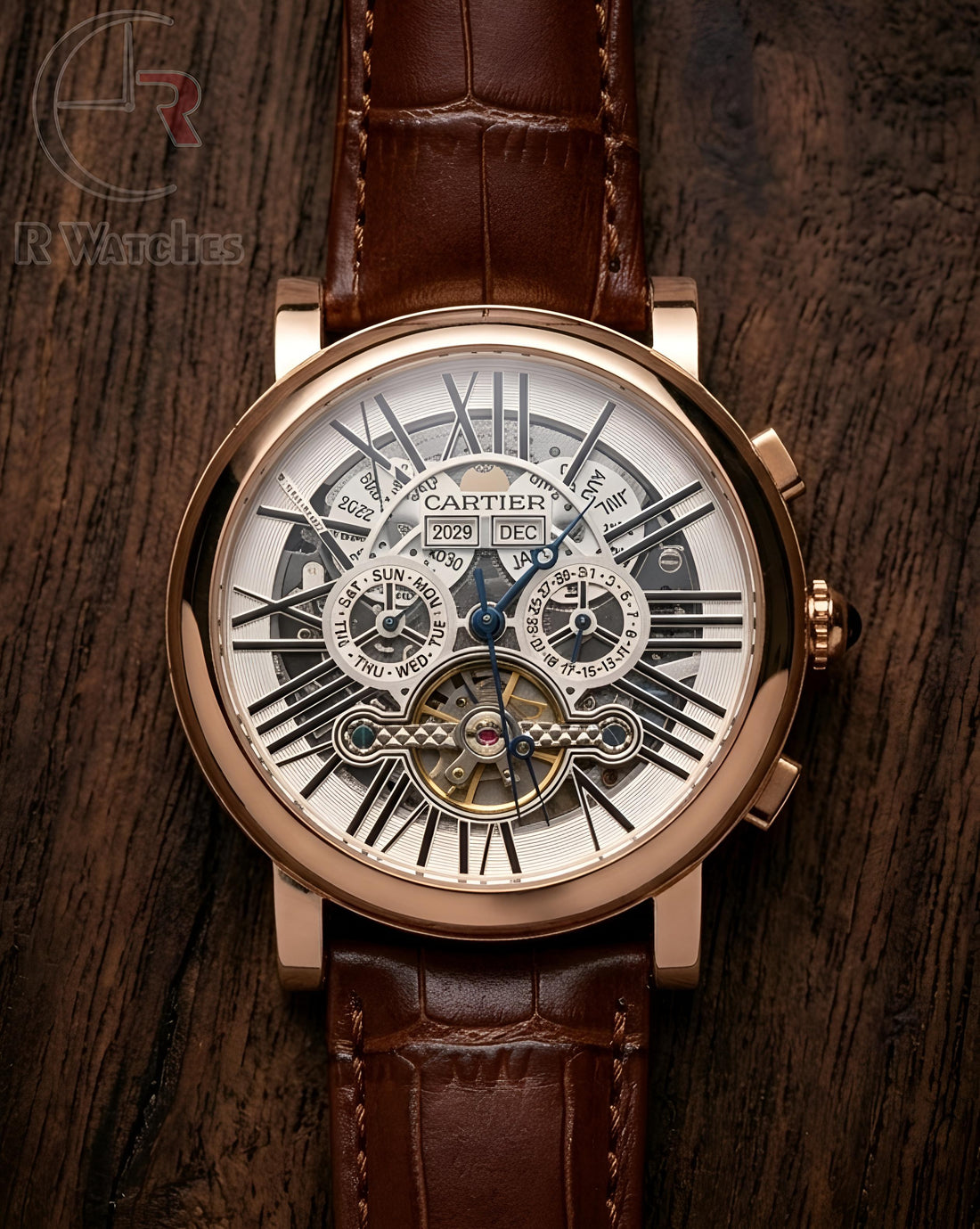 (SS) Cartier automatic Roman