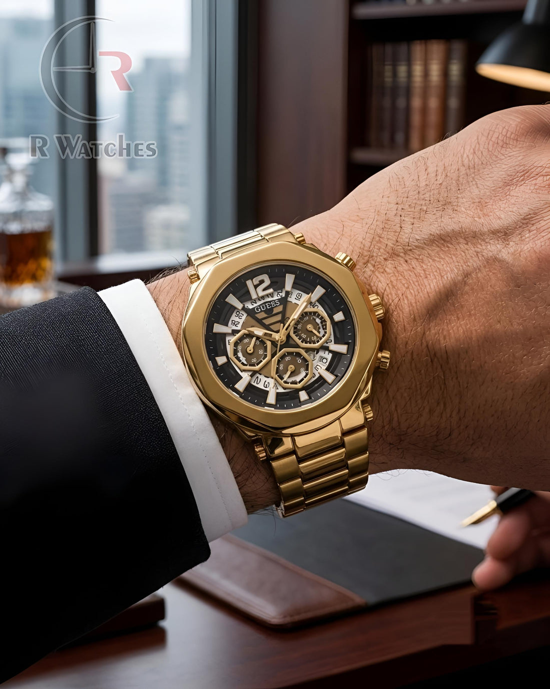 (SS) Guess Black Gold