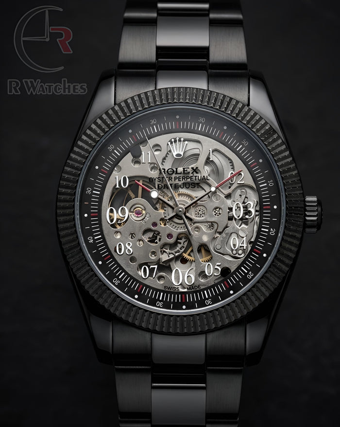 (SS) Rolex automatic full black