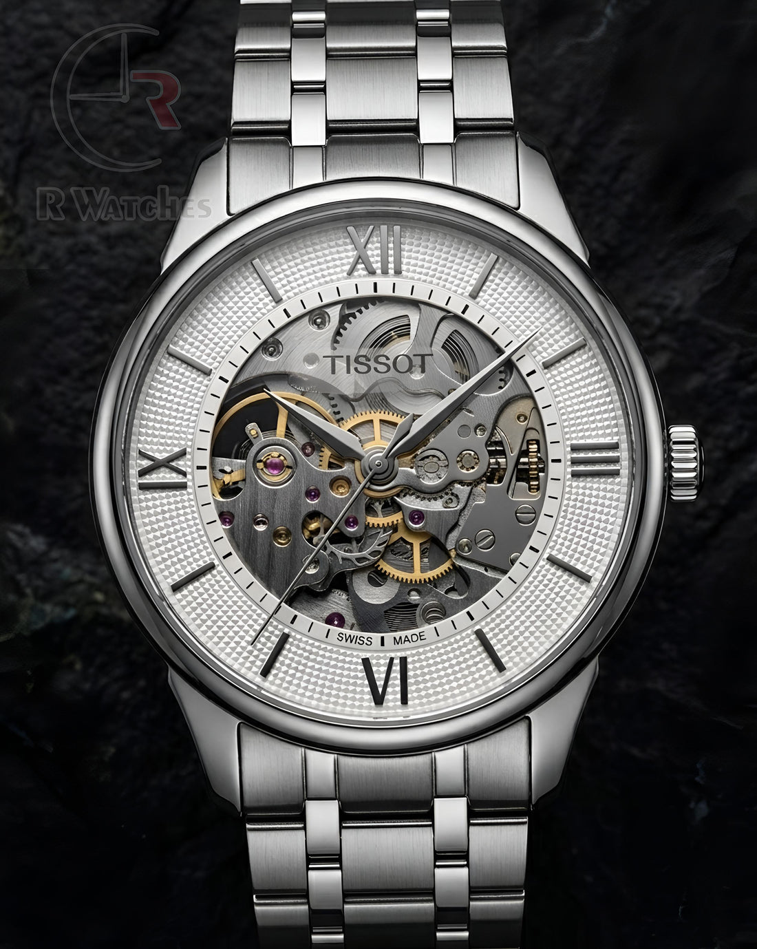(OS) Tissot Automatic Silver White Dial