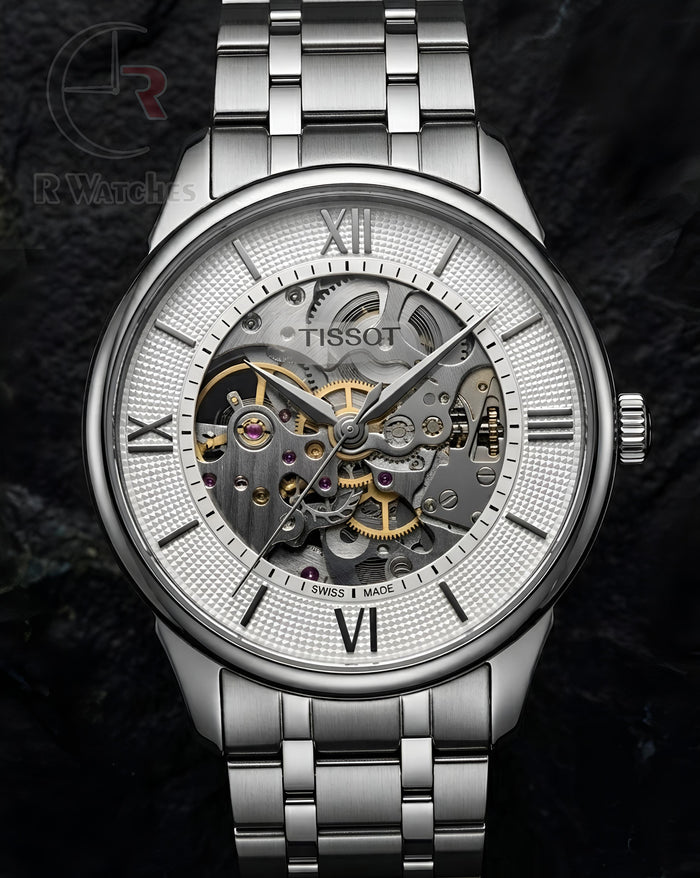 (OS) Tissot Automatic Silver White Dial