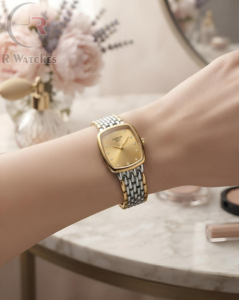 (OS) Tissot Girls Dual Tone Gold