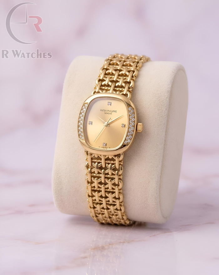 (OS) Patek Philippe Girls Diamond Full Gold