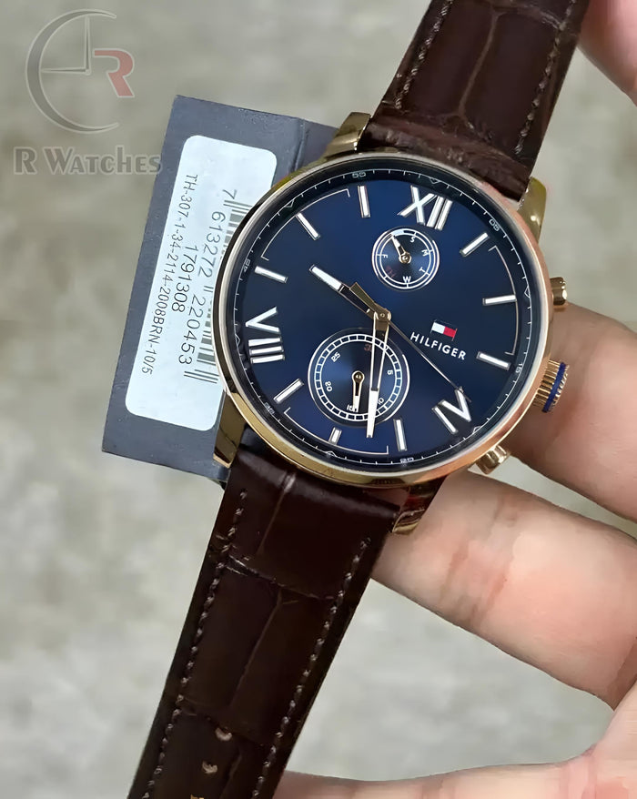 (SS) Tommy Hilfiger Rose Gold Blue