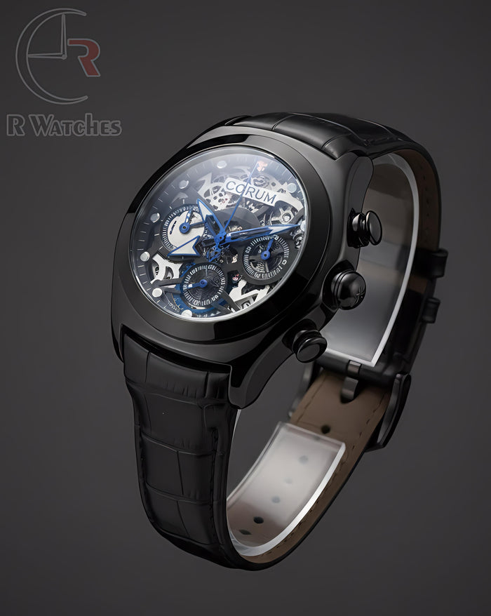 (OS)⭐ Chorom full black leather