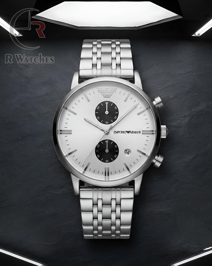 (OS) Armani Silver White
